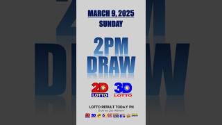 PCSO Lotto Result Today 2PM Draw March 9, 2025 - Ez2 Result and Swertres Result