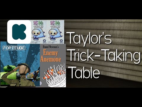 Shinigami Preschool ~ Taylor's Trick-Taking Table