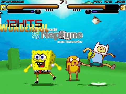 M.U.G.E.N: Spongebob Vs Finn/Jake