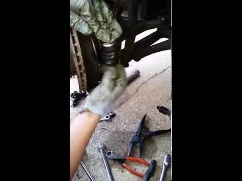 1996- 2000 civic DIY How to Tie Rod removal and installation