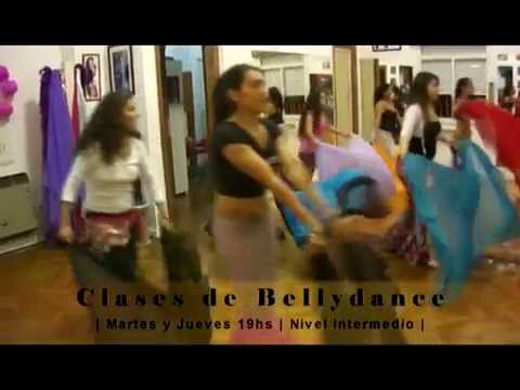 Curso a cargo de Zafira en Bellydance Studio de Fatima Amar | Secuencia con Velo | 2015