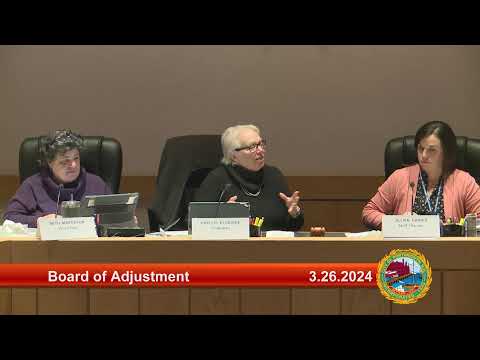 3.26.2024 Board of Adjustment