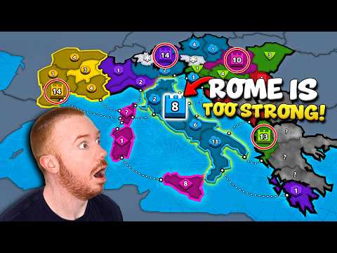 The Italian Conquest Risk Map is Awesome!