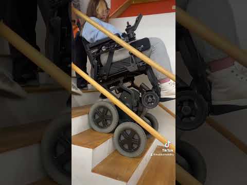 Break down barriers In the iBOT®️#awareness #wheelchair #abilities #accessibility #viral #subscribe