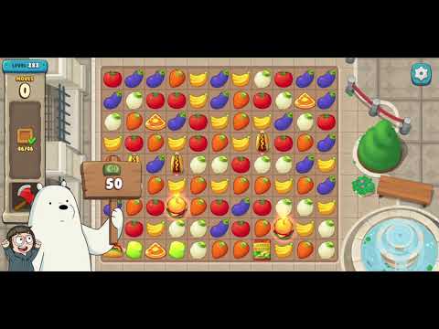 We Bare Bears Match3 Repairs Level 283 - No Boosters