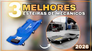 TOP3 Carrinhos Esteira Para Mecânicos 2026: Bremen, Vonder ou The Black Tools - Custo Benefício