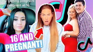 Best TikTok TEEN Pregnancy Compilations Try not to CRY Pregnant Tiktok memes funny Tik Tok