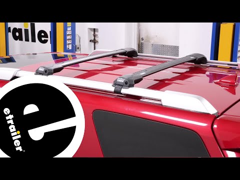 etrailer | Mount: Edge Raised Rail Feet for Thule Edge Crossbars on a 2015 Toyota 4Runner
