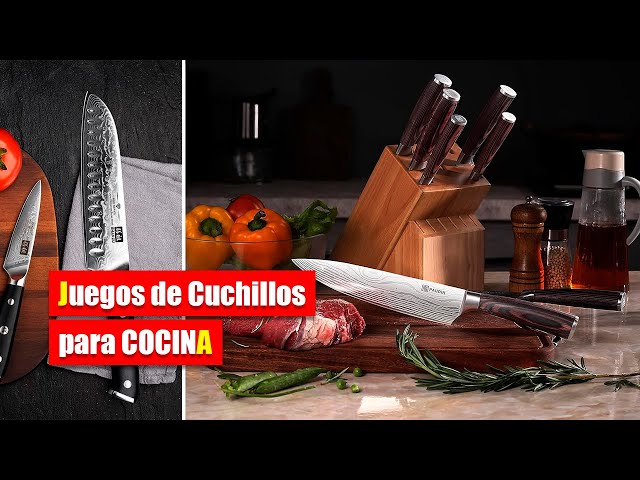 Vídeo relacionado con KPHYMOD Escalas Losas Cuchillos Paquete De 2 Mangos De Cuchillo De Resina Agarre Texturizado Antideslizante, Cachas De Cuchillo Con Textura Perlada(Brown)