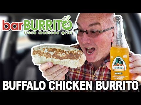 BRAND NEW BarBurrito Restaurant 🌯 Buffalo Chicken Burrito Review