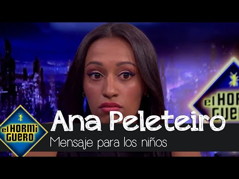 El mensaje de Ana Peleteiro hacia los niños que lo estén pasando mal - El Hormiguero