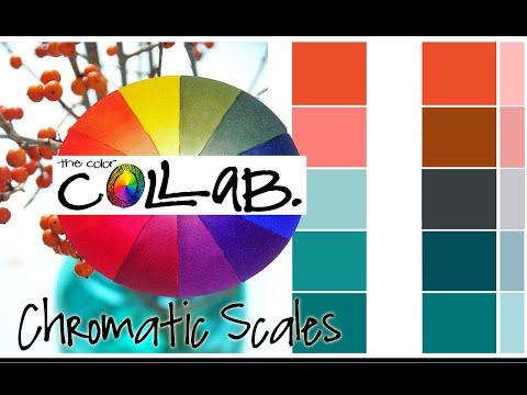 Chromatic Scales and Mixing Complements - #thecolorcollab