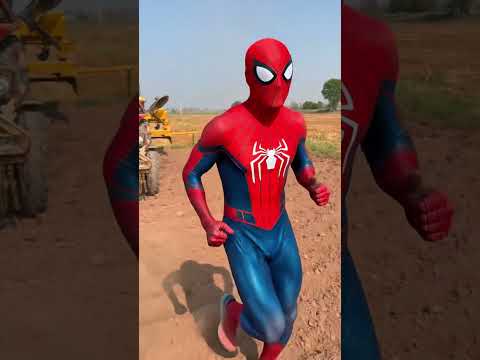 The Spider-Man Chasing the Eggs 🥚😱 #short#shorts# hassanfailamerakasa
