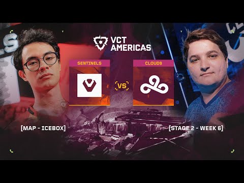 SEN vs. C9 - VCT Americas Stage 2 - Playoffs D2 - Map 2