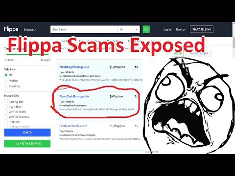 Flippa Scams Part 2: I Review and Expose More Scammers Selling Garbage Websites
