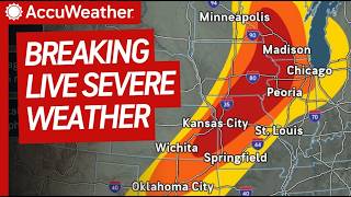 As It Happened: Severe Weather / Tornado Coverage With Storm Chasers April 17