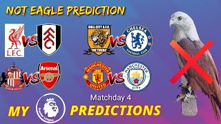 My Premier League 2026/27 Predictions | Matchday 4