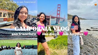 california vlog!! || solo travels, san francisco, san diego, & los angeles!!