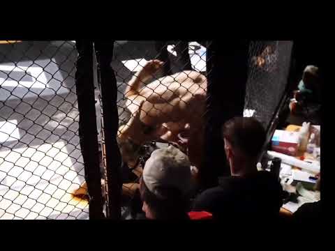 Cage Legacy 19 Main Event. Max Lally 🇮🇪 winner via first round KO over Jonathan Fanard 🇫🇷