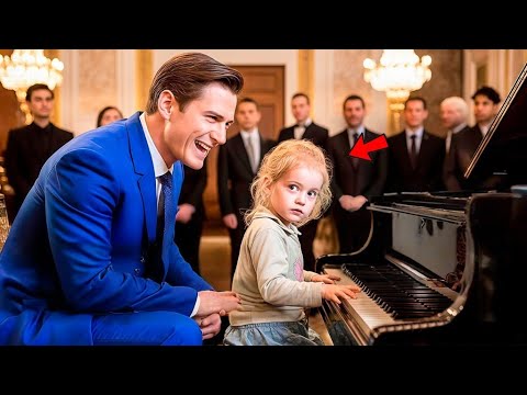 „Wenn sie spielt, adoptiere ich sie!“, lachte der Millionär… bis die Musik ihn zum Schweigen brachte