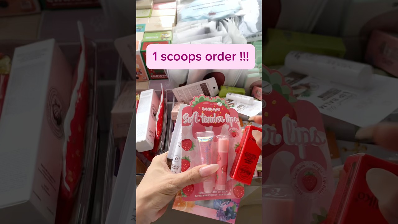 Hi smith , your 1 scoops order packing video here 🎁#mystery#gift#asmr#cu te#smallbusiness#packing