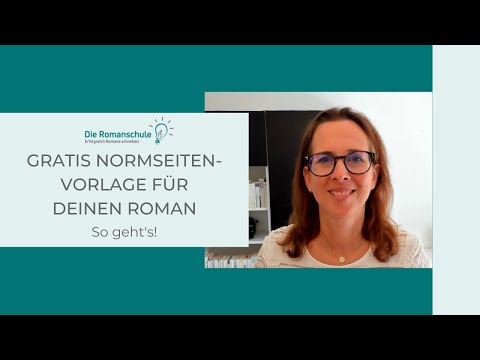 Free standard page template for your novel – here's how!