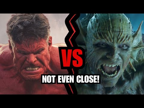 Red hulk Vs Abomination
