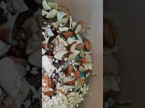 Healthy dates & dry fruits laddu #food #sweet #laddu #recipe