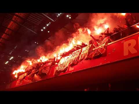 1. FC Köln - Bayer 04 Leverkusen (14.12.2019) - Pyro Ultras