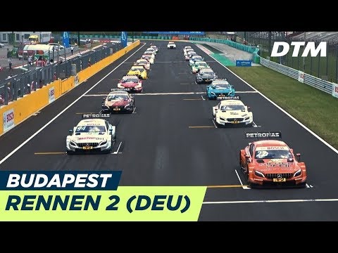 DTM Budapest 2018 - Rennen 2 (Multicam) - RE-LIVE (Deutsch)