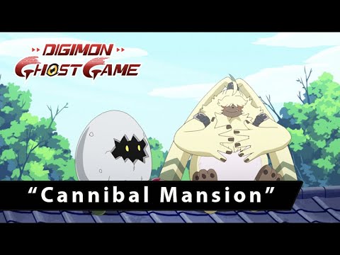Digimon Ghost Game | Official Preview of Episode 25 | Cannibal Mansion