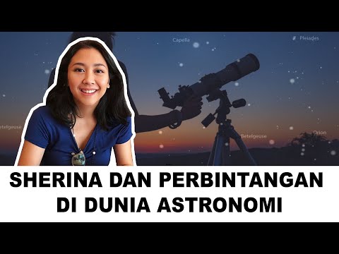 Sherina dan Perbintangan Di Dunia Astronomi