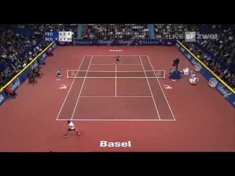 Basel 08 QF Federer vs Bolelli (Highlights)
