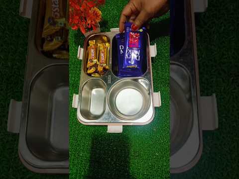 Chocolate tiffin box #trending #chocolate #sweet #dairymilk #5star#cadbury#gems#yt#shorts