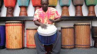 Drumskull Drums &amp; Dr. Bjo Bi - Guinea, Djalla wood, Goat Skin Djembe