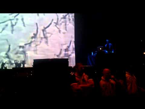 Joe Letz of Combichrist opening for Rammstein