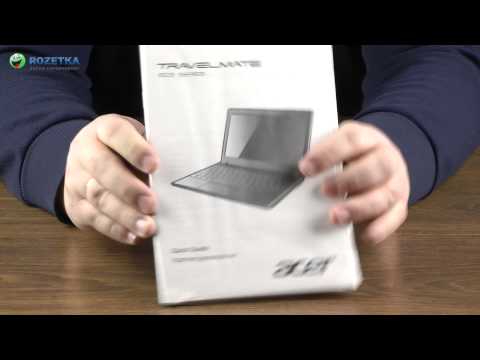 Распаковка Acer TravelMate TMB113 Black