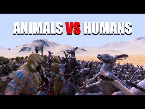 Animal Kingdom Vs Human Kind | Ultimate Epic Battle Simulator