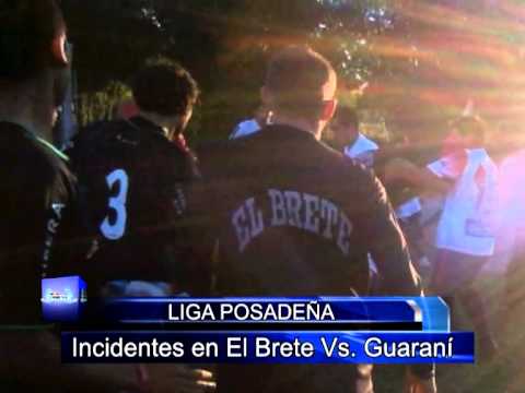 FOTOS INCIDENTES LIGA POSADEÑA - 23/06/13 - DLT