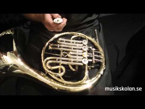 Så här smörjer du ditt valthorn