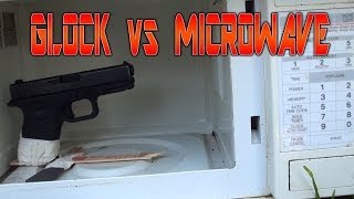 Loaded Glock in a Microwave