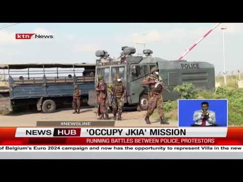 KDF Steps In to Support Police in Pipeline, Embakasi During Occupy JKIA Protests