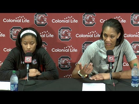 POSTGAME: Tyasha Harris, A'ja Wilson on Missouri — 1/28/18
