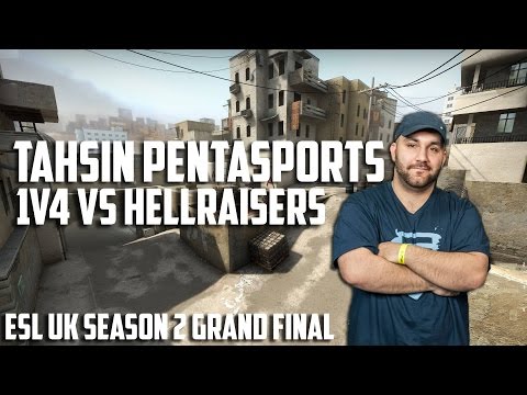 Tahsin Pentasports 1v4 clutch vs Hellraisers