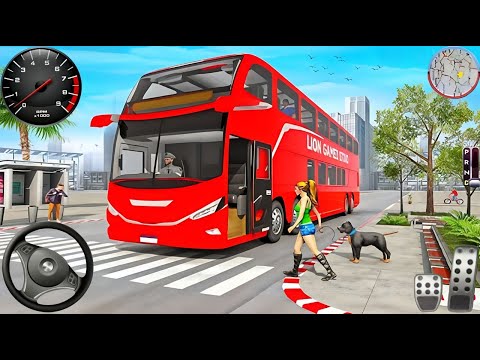 Offroad Bus Simulator 3D Game  - City Coach Bus Simulator Game 2025 - Andriod Gameplay