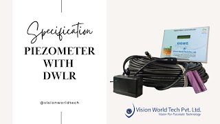 Piezometer with DWLR | Real-Time Groundwater Monitoring by Vision World Tech
