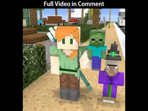 Monster School : Baby Witch Become a Hero - Minecraft Animation #Shorts 8