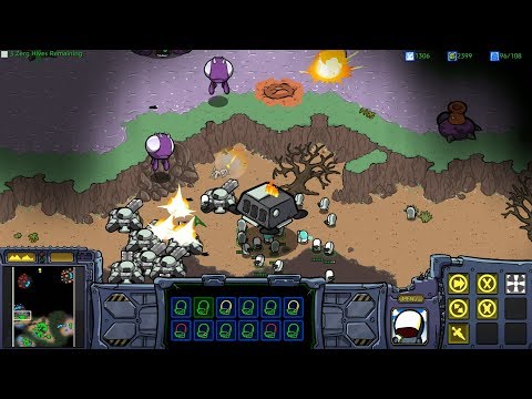 StarCraft: Cartooned (Carbot Remastered) BW Campaign Terran Mission 3 - Ruins of Tarsonis