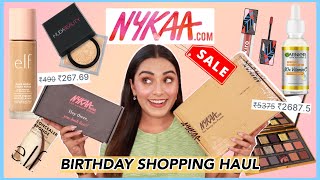 NYKAA Sale Haul | BIRTHDAY SHOPPING From Nykaa !! 🎁 *Luxe* Makeup at Great Offers! | Shivani Taneja