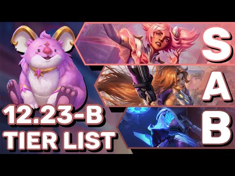 My Strategy & Tierlist For Climbing Patch 12.23-B | TFT Guide Teamfight Tactics
